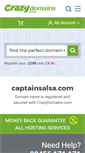 Mobile Screenshot of captainsalsa.com